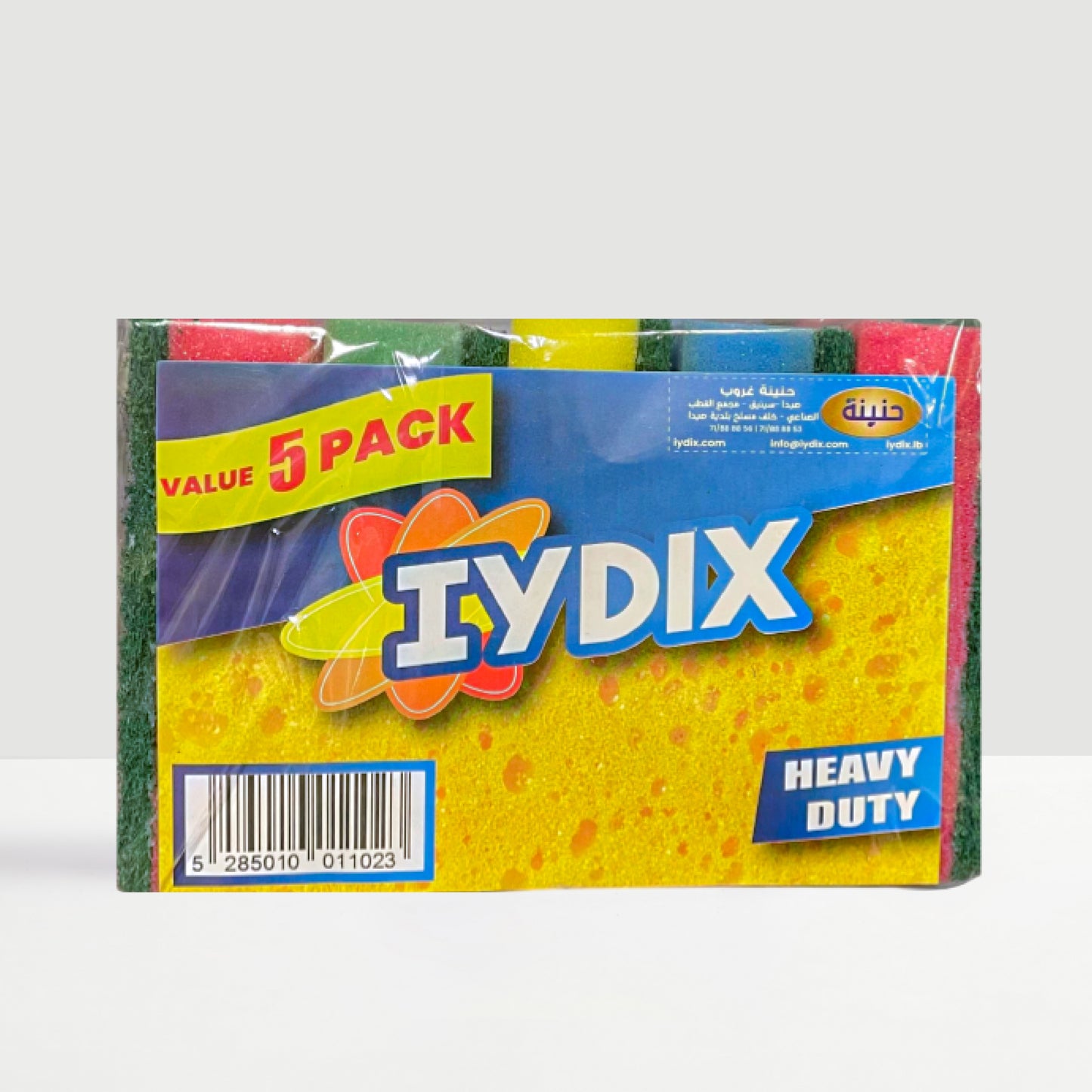 IYDIX DISH WASHING SPONGE 5 PACK